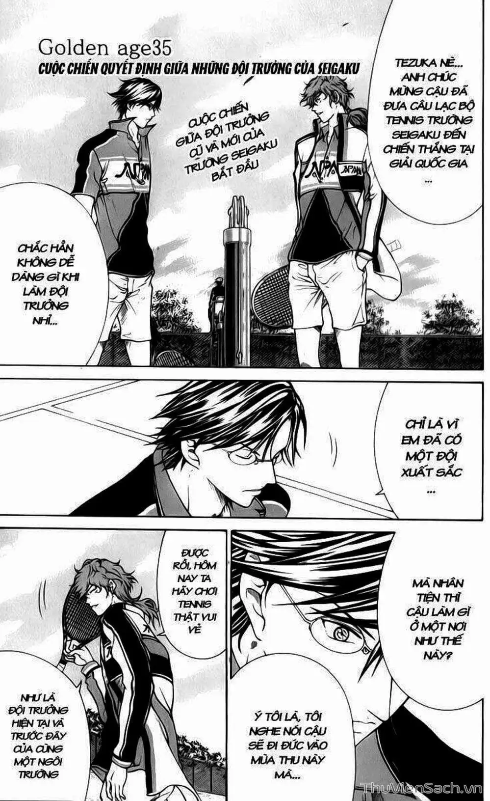 Truyện Tranh Hoàng Tử Tennis - Prince Of Tennis trang 3