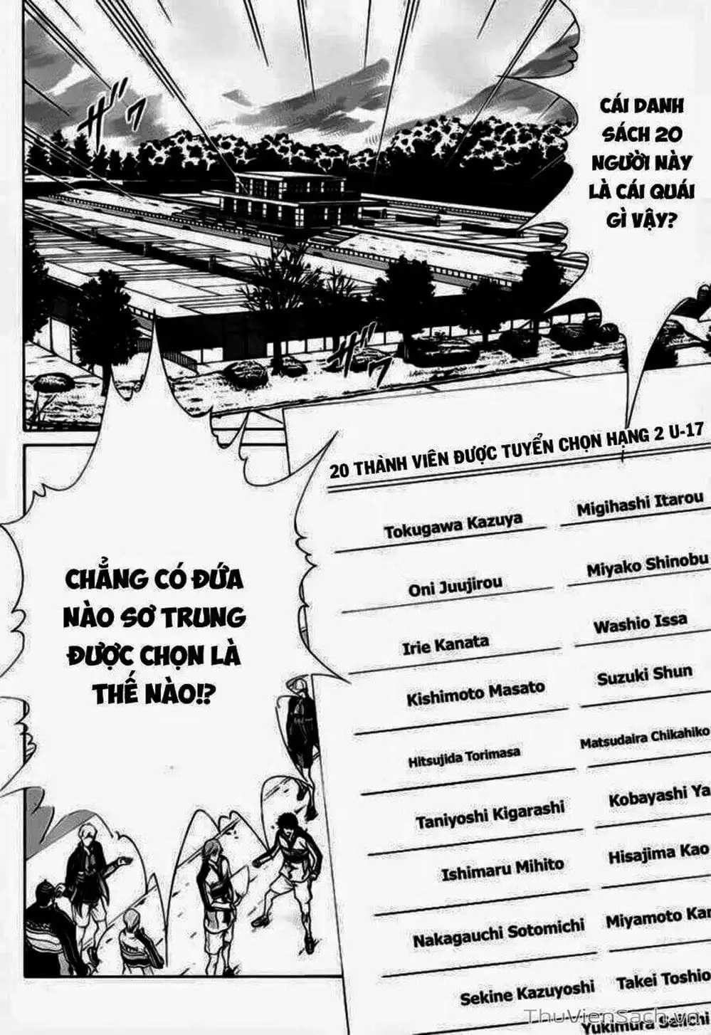 Truyện Tranh Hoàng Tử Tennis - Prince Of Tennis trang 3