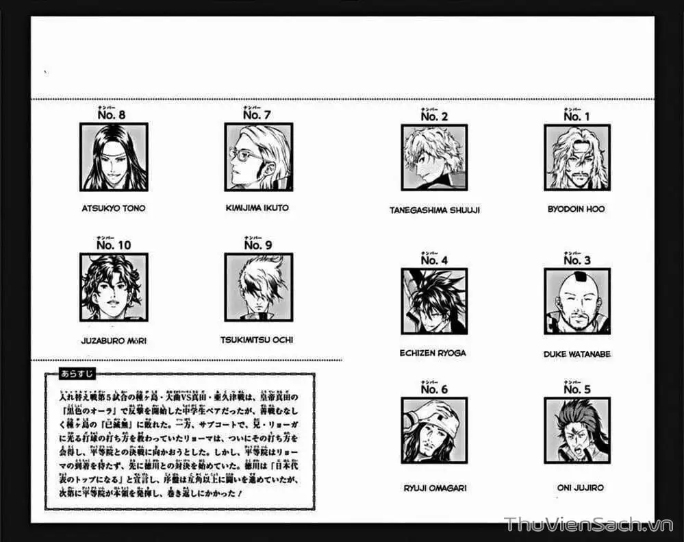 Truyện Tranh Hoàng Tử Tennis - Prince Of Tennis trang 3