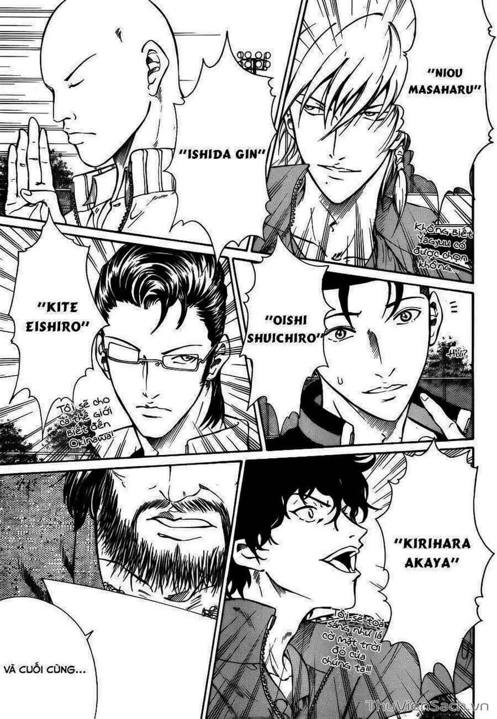 Truyện Tranh Hoàng Tử Tennis - Prince Of Tennis trang 3