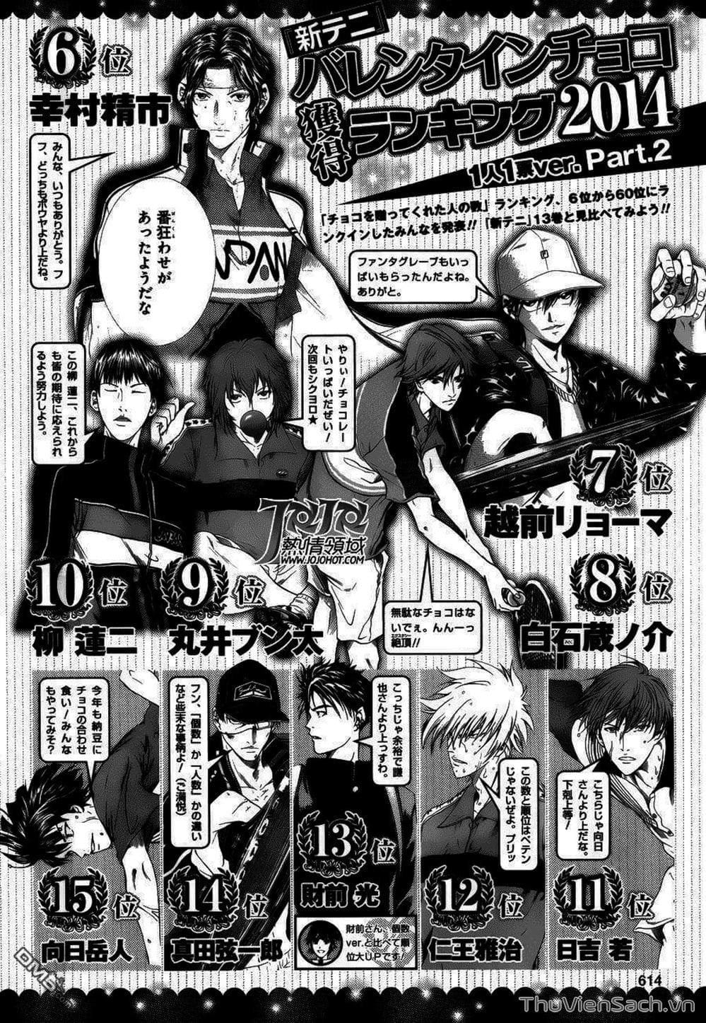 Truyện Tranh Hoàng Tử Tennis - Prince Of Tennis trang 3