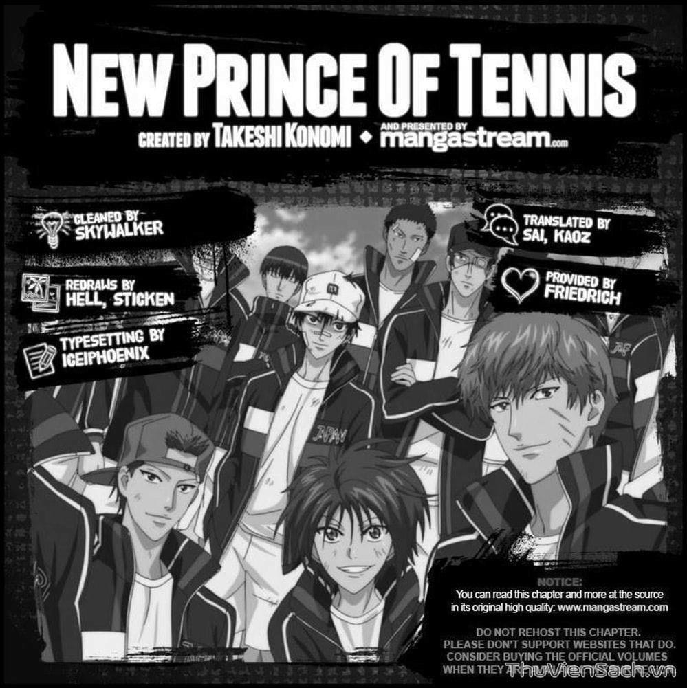 Truyện Tranh Hoàng Tử Tennis - Prince Of Tennis trang 3