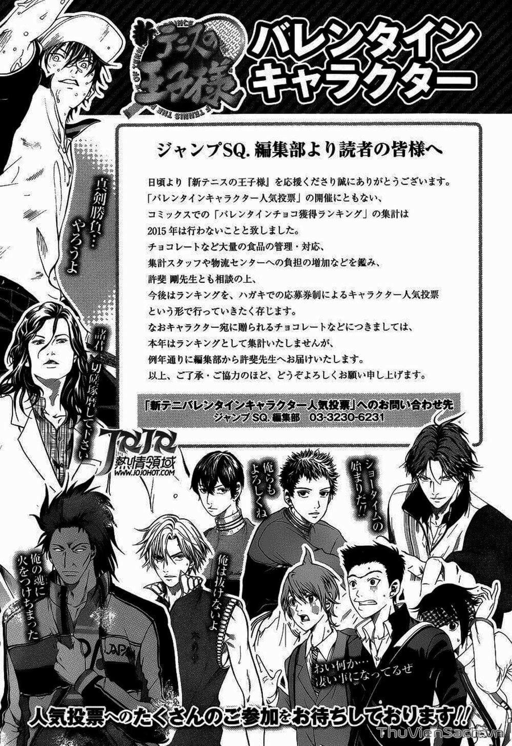 Truyện Tranh Hoàng Tử Tennis - Prince Of Tennis trang 3