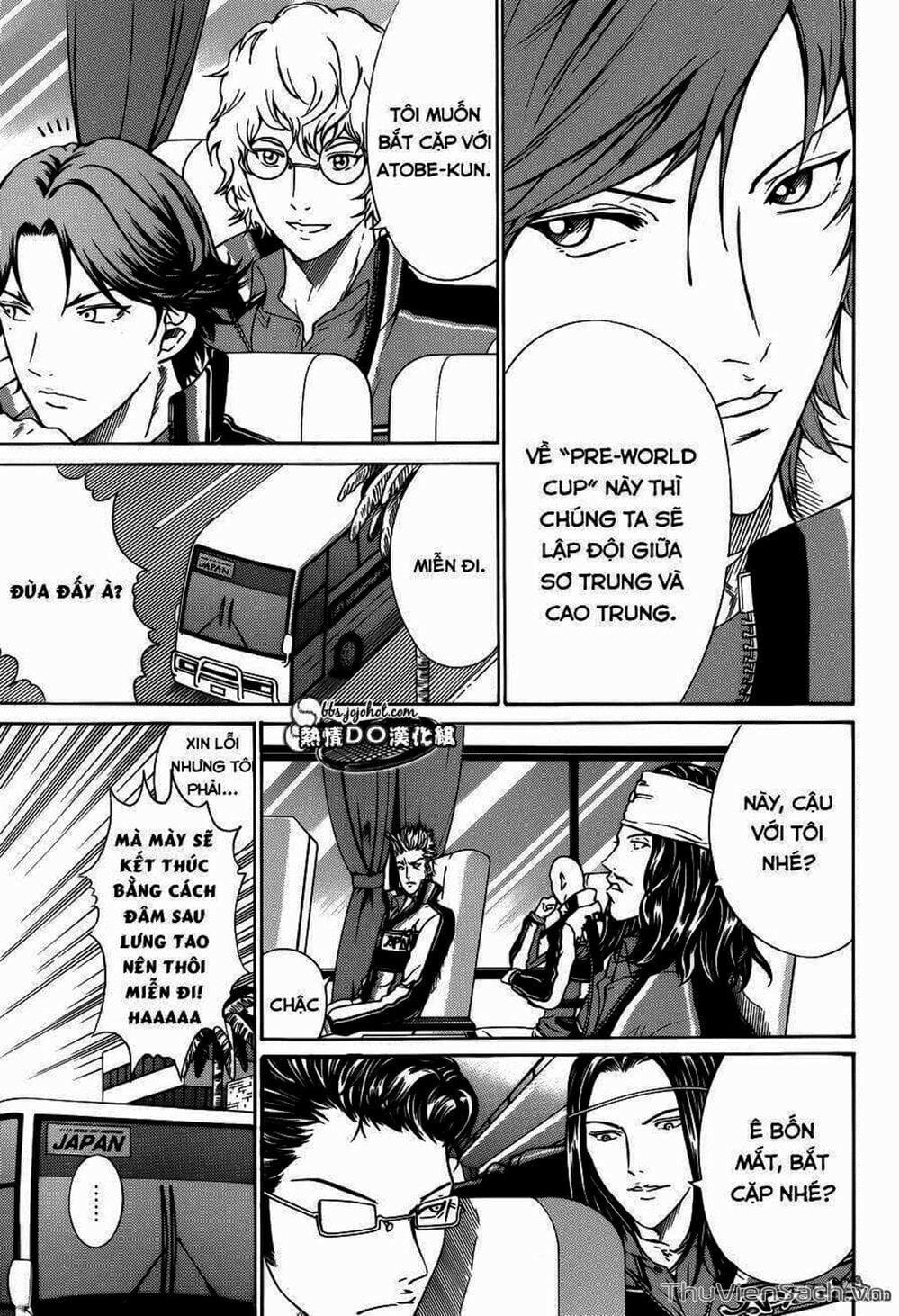 Truyện Tranh Hoàng Tử Tennis - Prince Of Tennis trang 3