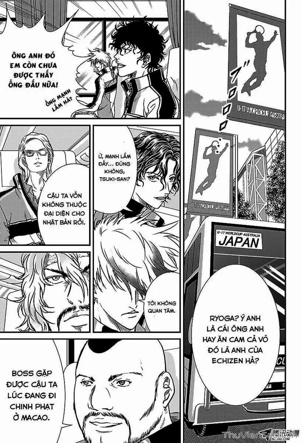 Truyện Tranh Hoàng Tử Tennis - Prince Of Tennis trang 3