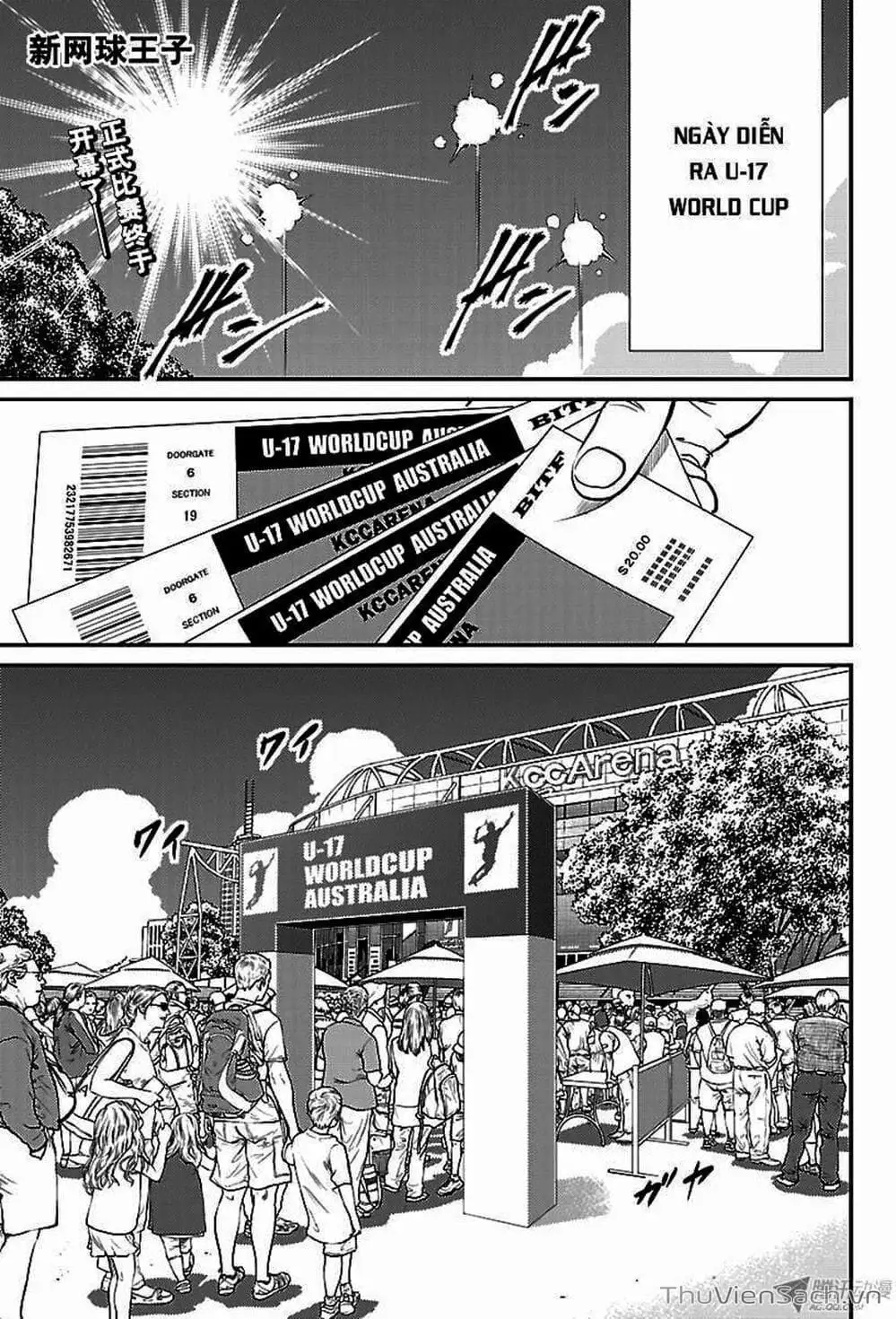 Truyện Tranh Hoàng Tử Tennis - Prince Of Tennis trang 3