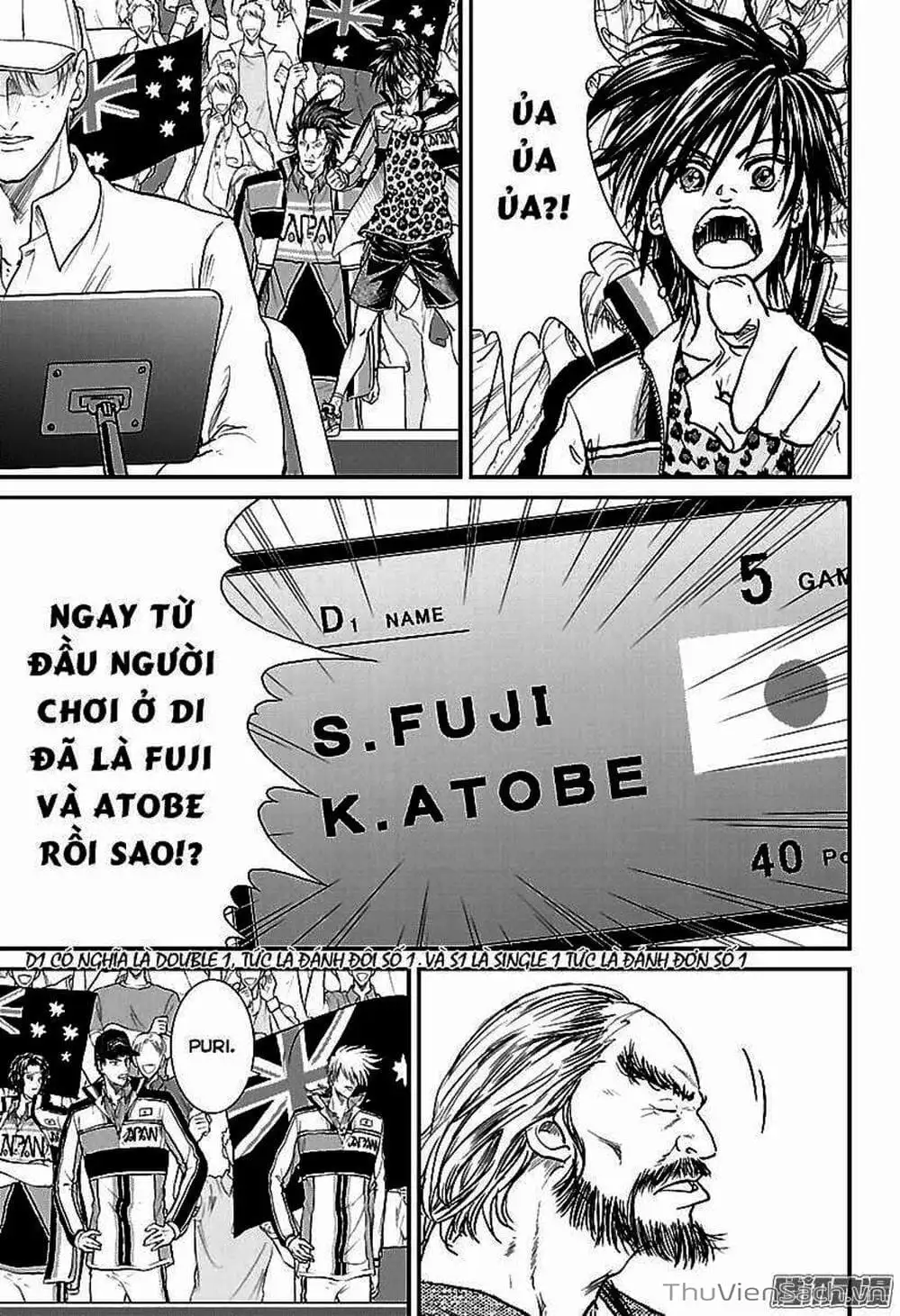 Truyện Tranh Hoàng Tử Tennis - Prince Of Tennis trang 3