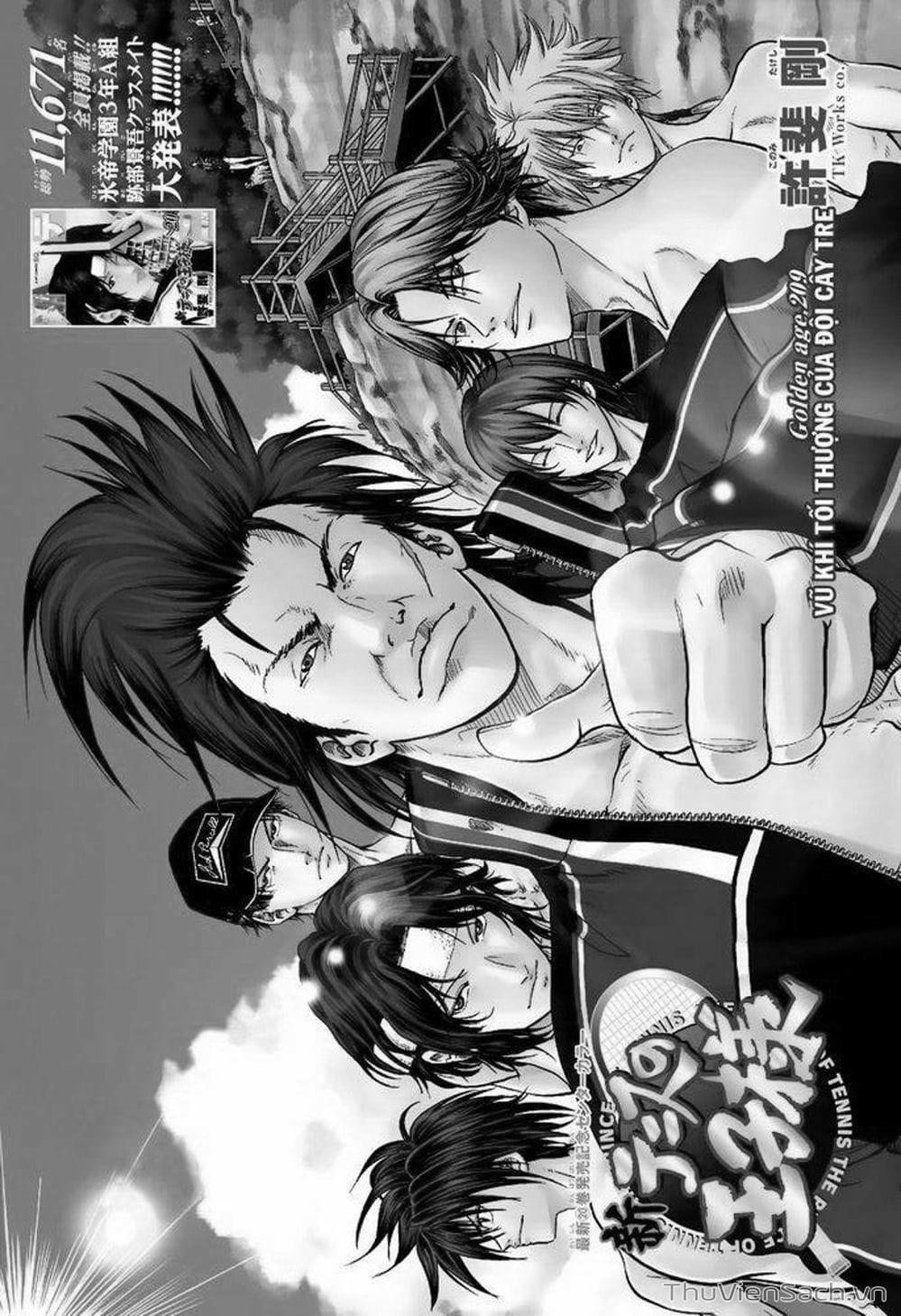 Truyện Tranh Hoàng Tử Tennis - Prince Of Tennis trang 3