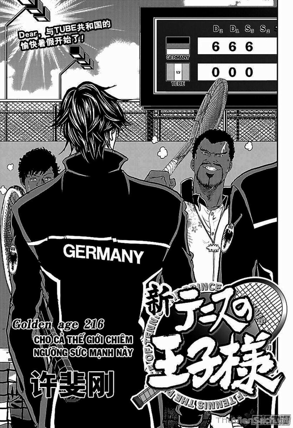 Truyện Tranh Hoàng Tử Tennis - Prince Of Tennis trang 3