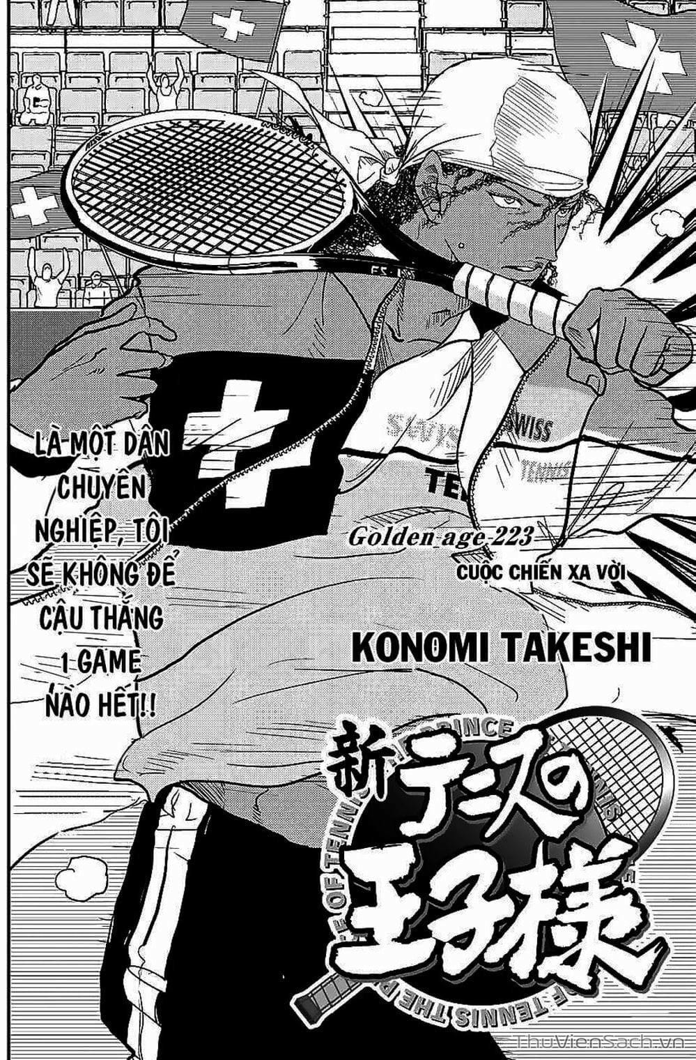 Truyện Tranh Hoàng Tử Tennis - Prince Of Tennis trang 3