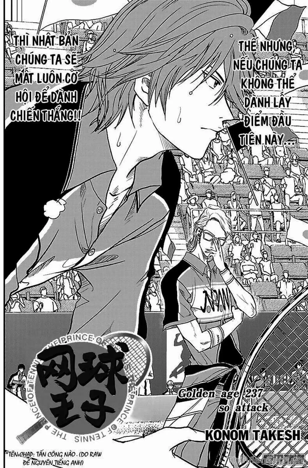 Truyện Tranh Hoàng Tử Tennis - Prince Of Tennis trang 3