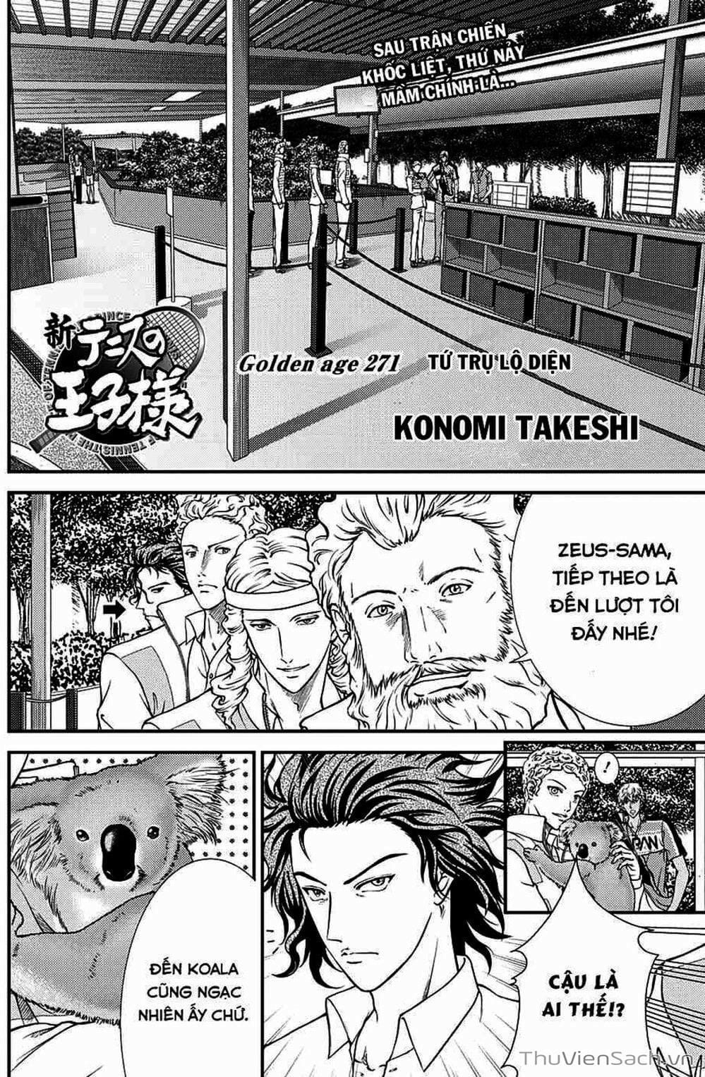 Truyện Tranh Hoàng Tử Tennis - Prince Of Tennis trang 3