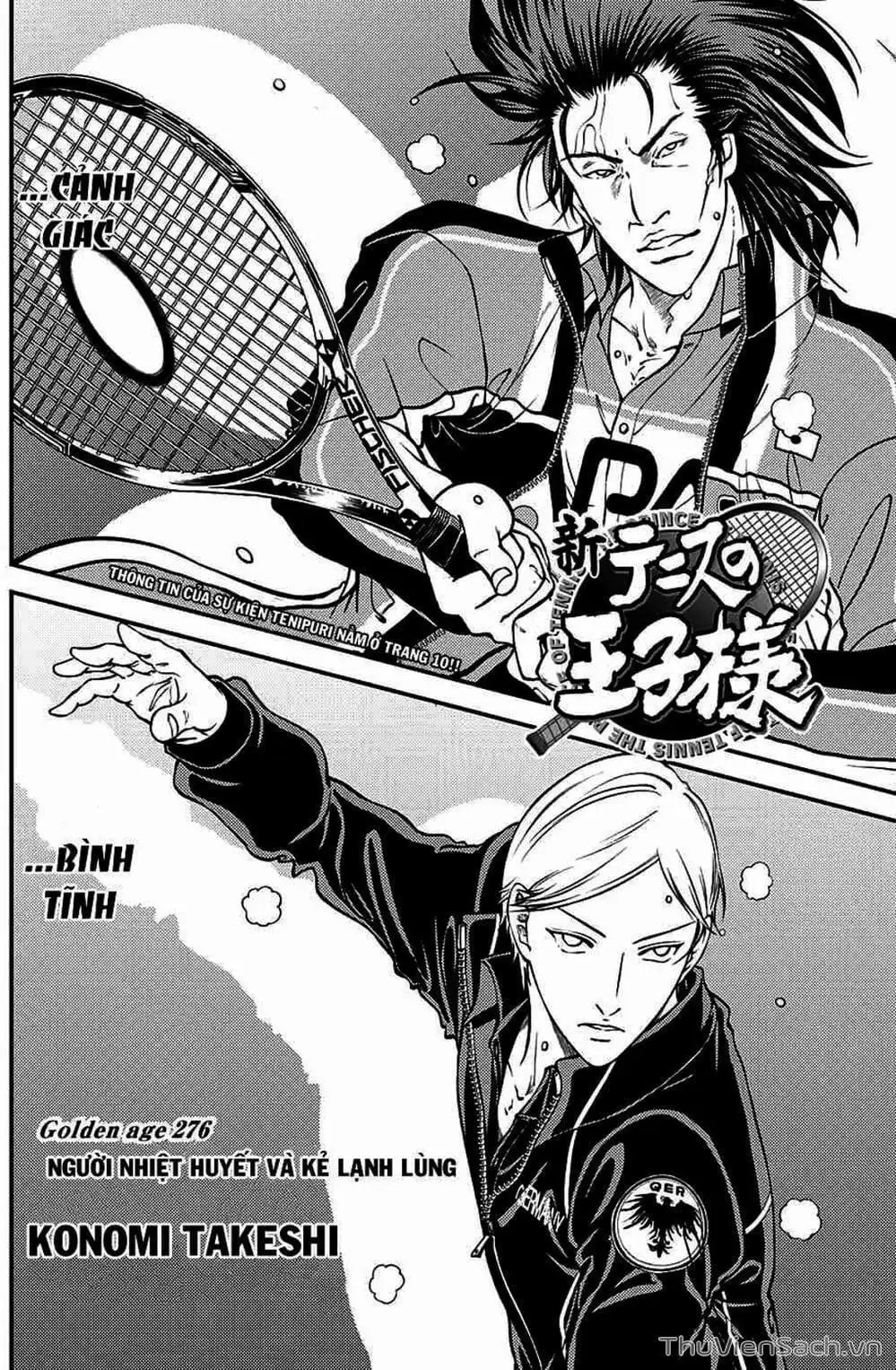 Truyện Tranh Hoàng Tử Tennis - Prince Of Tennis trang 3