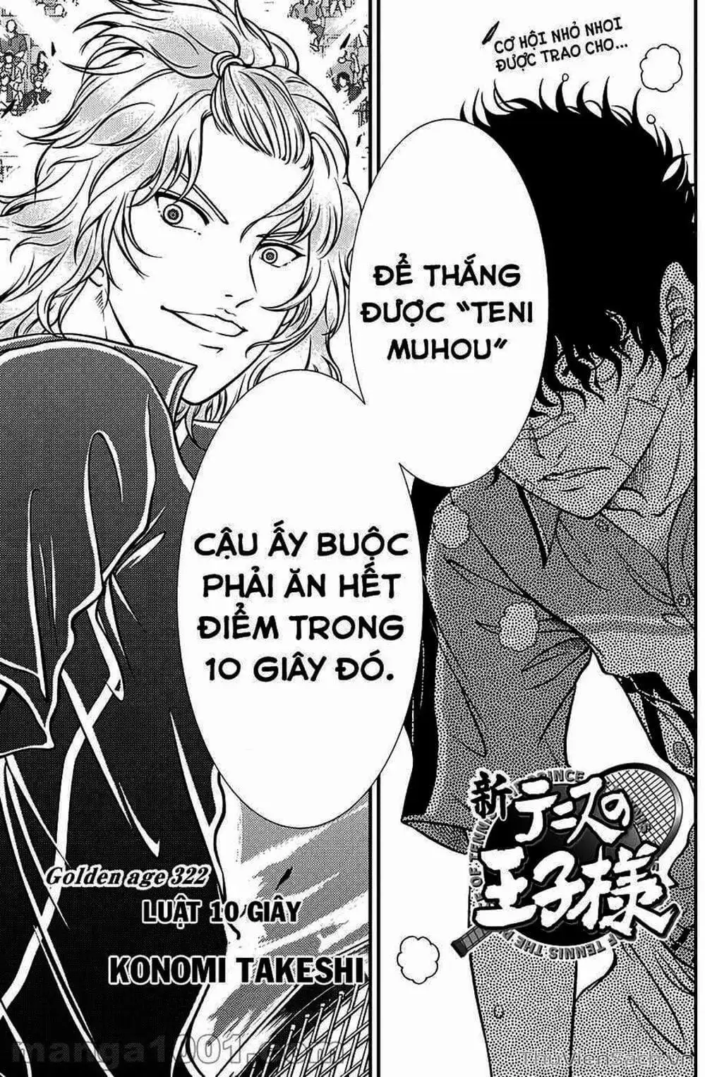 Truyện Tranh Hoàng Tử Tennis - Prince Of Tennis trang 3