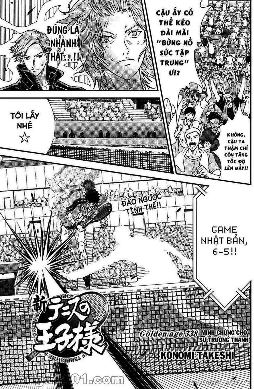 Truyện Tranh Hoàng Tử Tennis - Prince Of Tennis trang 3