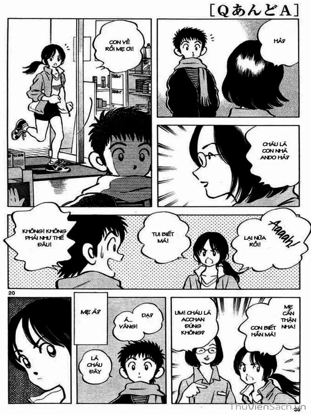 Truyện Tranh Q Và A - Q And A trang 7