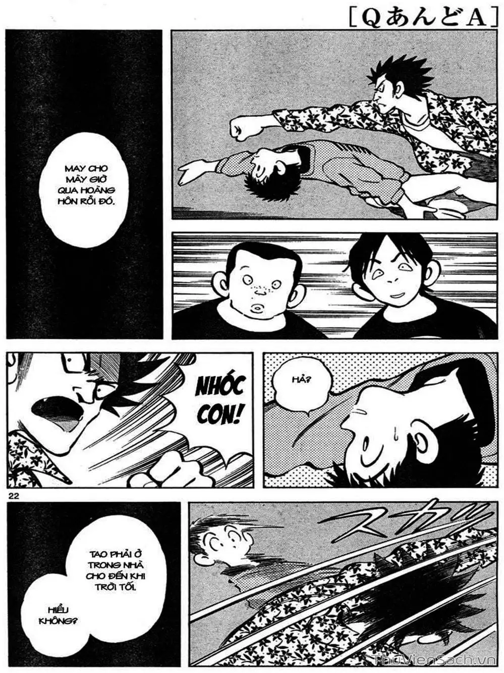 Truyện Tranh Q Và A - Q And A trang 7