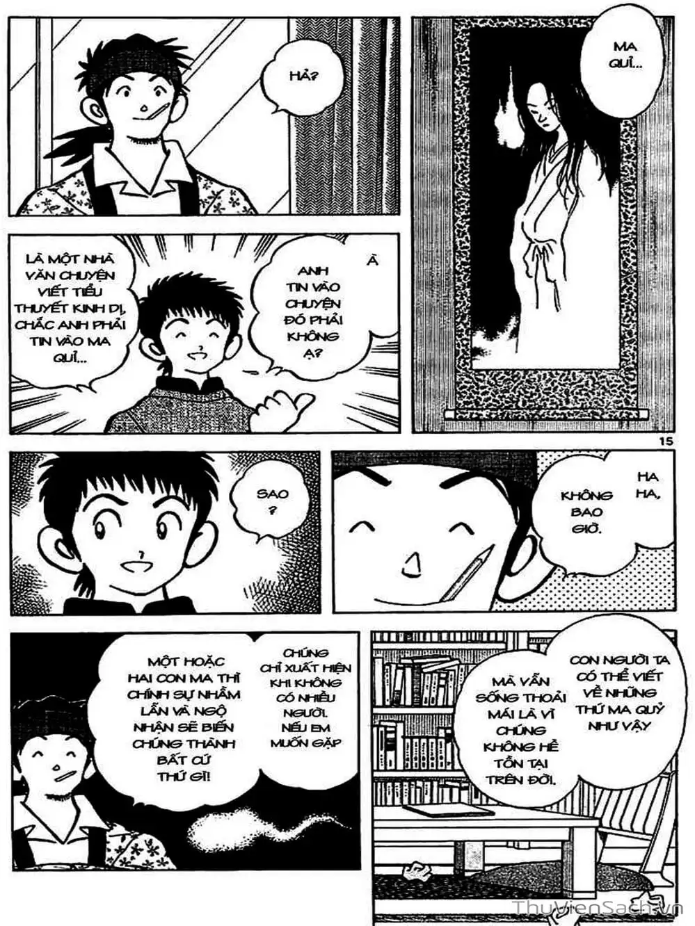 Truyện Tranh Q Và A - Q And A trang 7