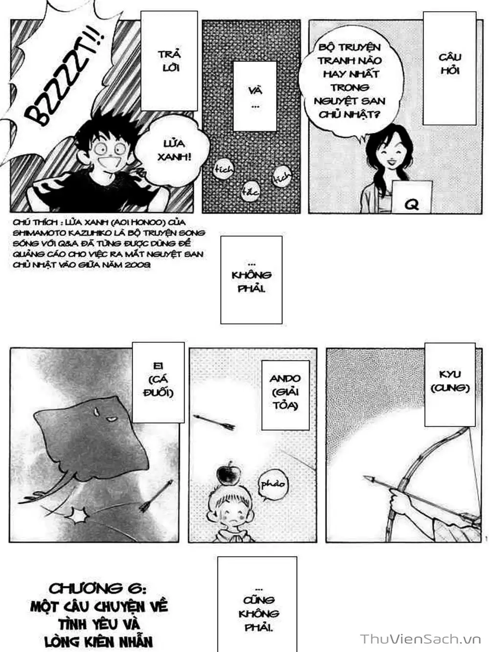 Truyện Tranh Q Và A - Q And A trang 7