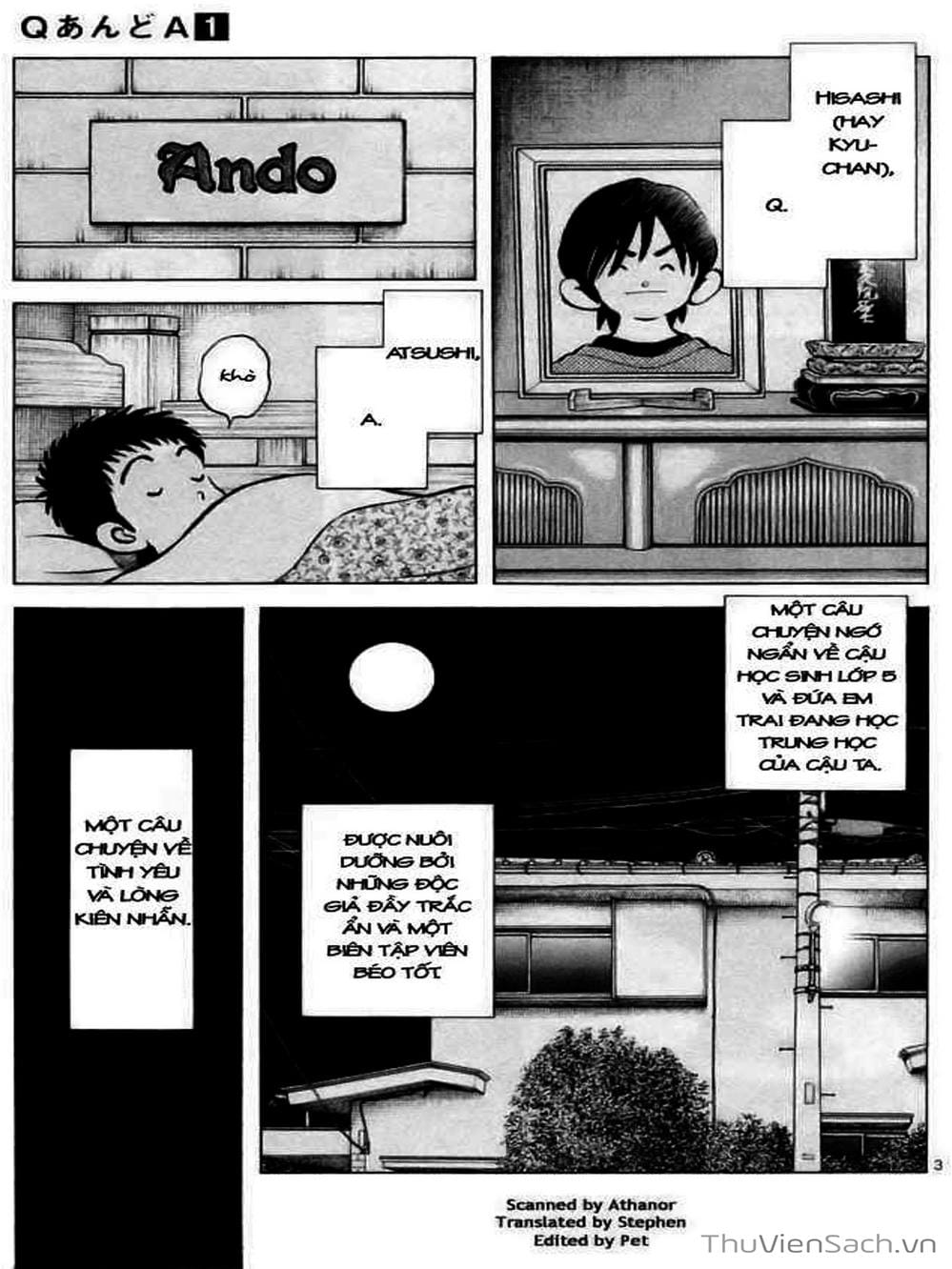 Truyện Tranh Q Và A - Q And A trang 7