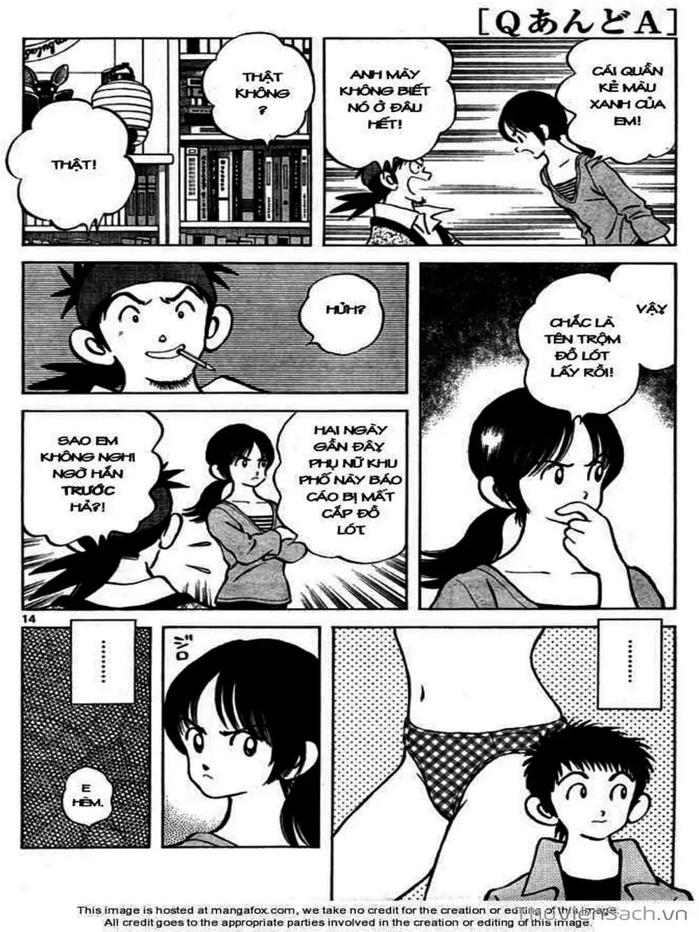Truyện Tranh Q Và A - Q And A trang 7