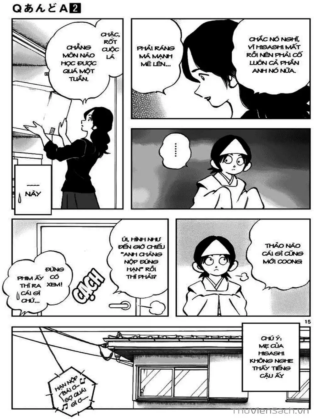 Truyện Tranh Q Và A - Q And A trang 7