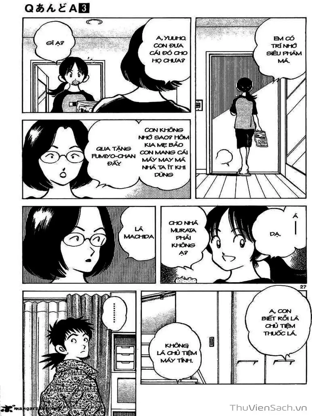 Truyện Tranh Q Và A - Q And A trang 7