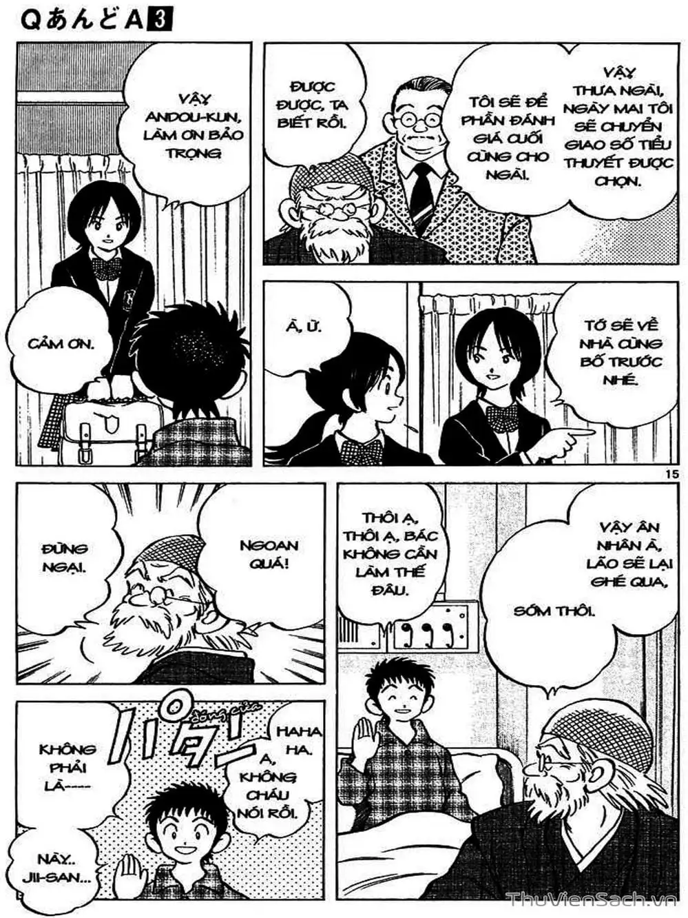Truyện Tranh Q Và A - Q And A trang 7