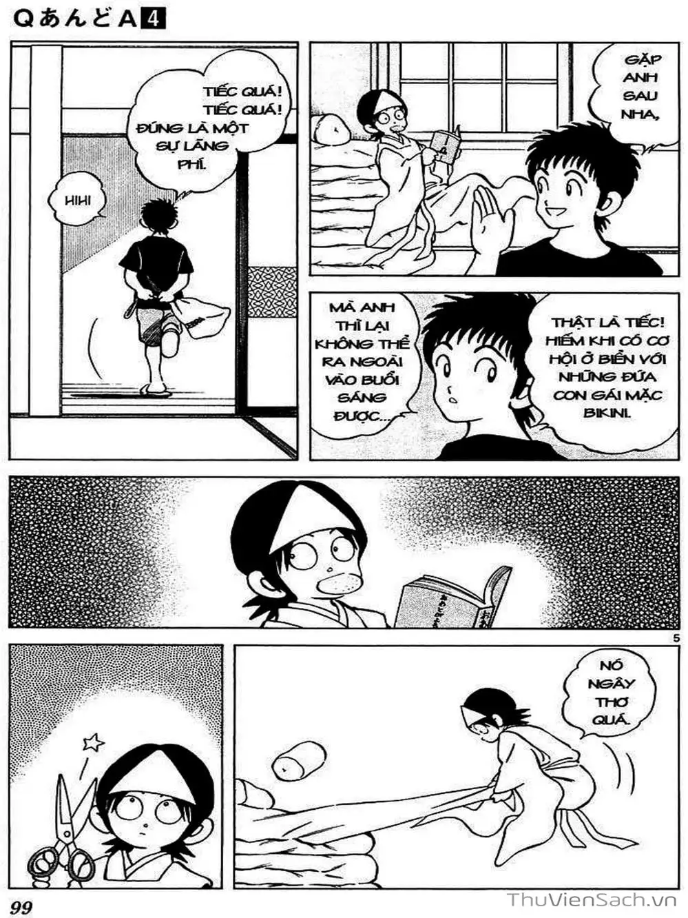 Truyện Tranh Q Và A - Q And A trang 7