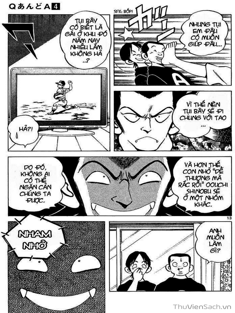 Truyện Tranh Q Và A - Q And A trang 7
