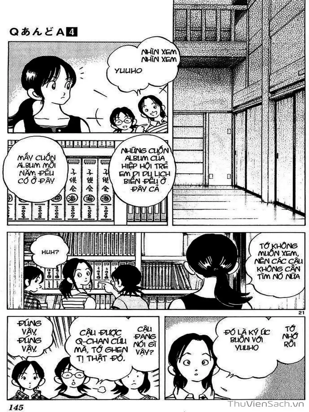 Truyện Tranh Q Và A - Q And A trang 7