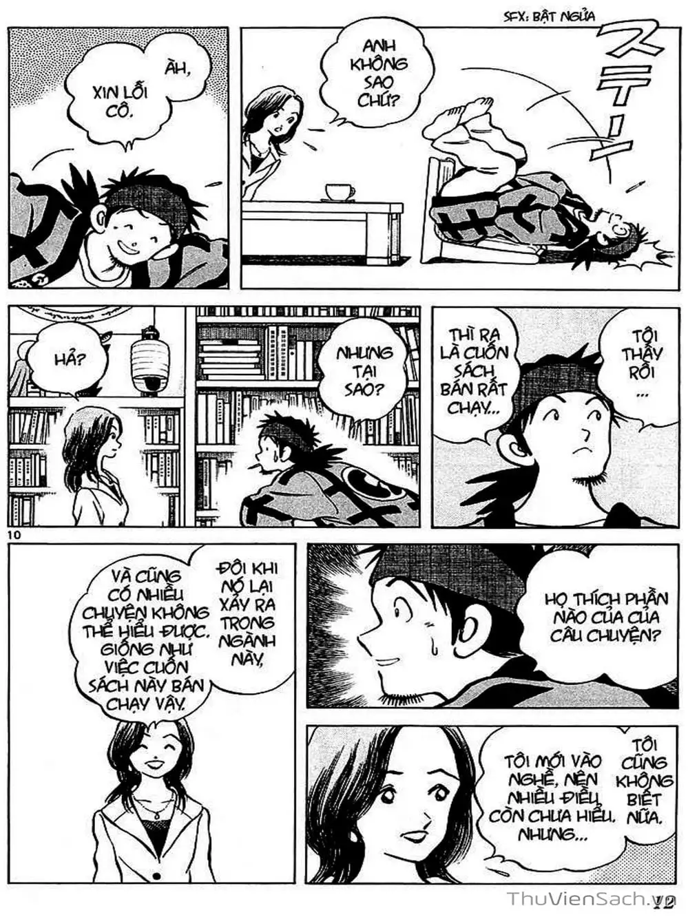 Truyện Tranh Q Và A - Q And A trang 7