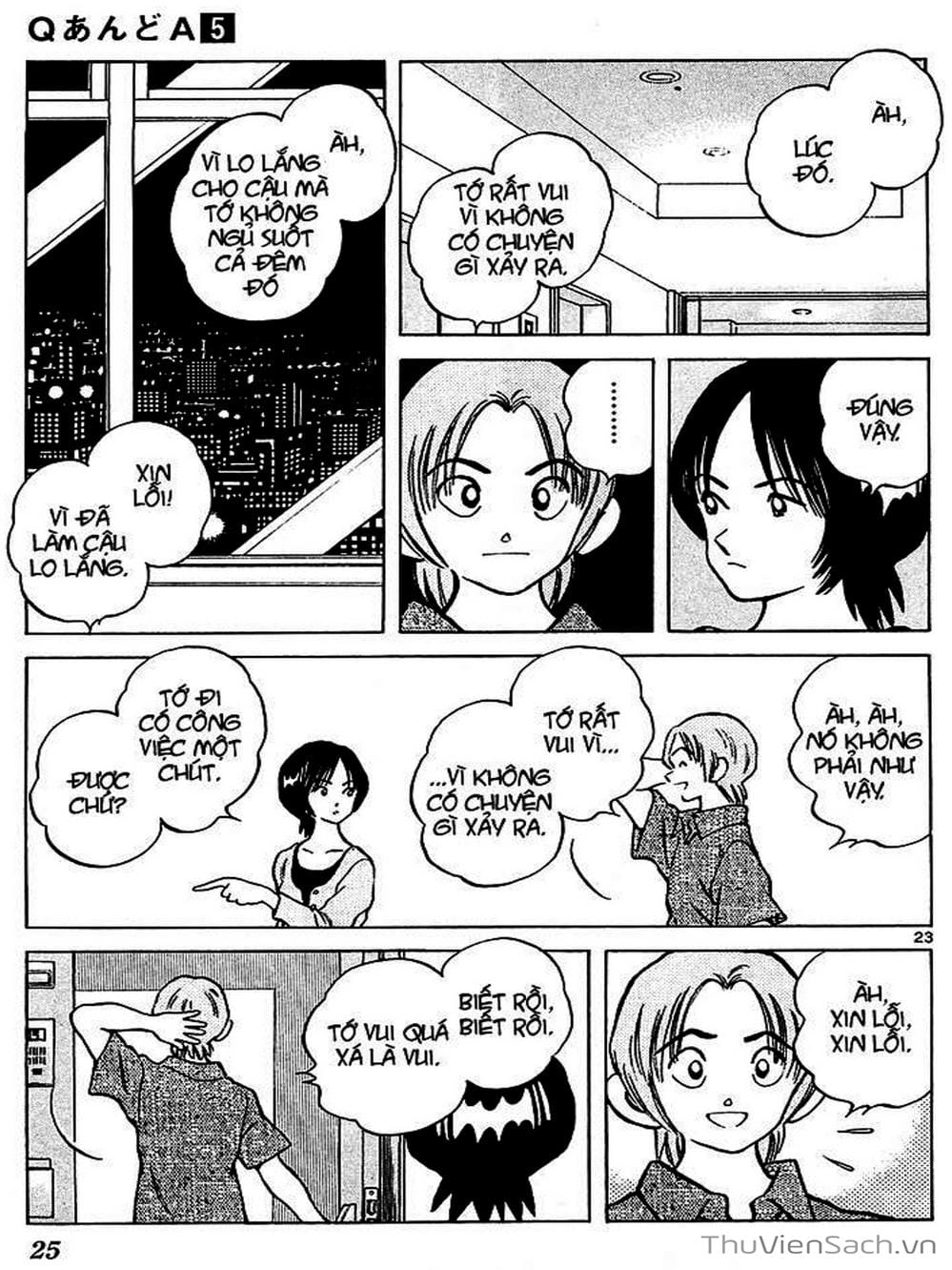 Truyện Tranh Q Và A - Q And A trang 7
