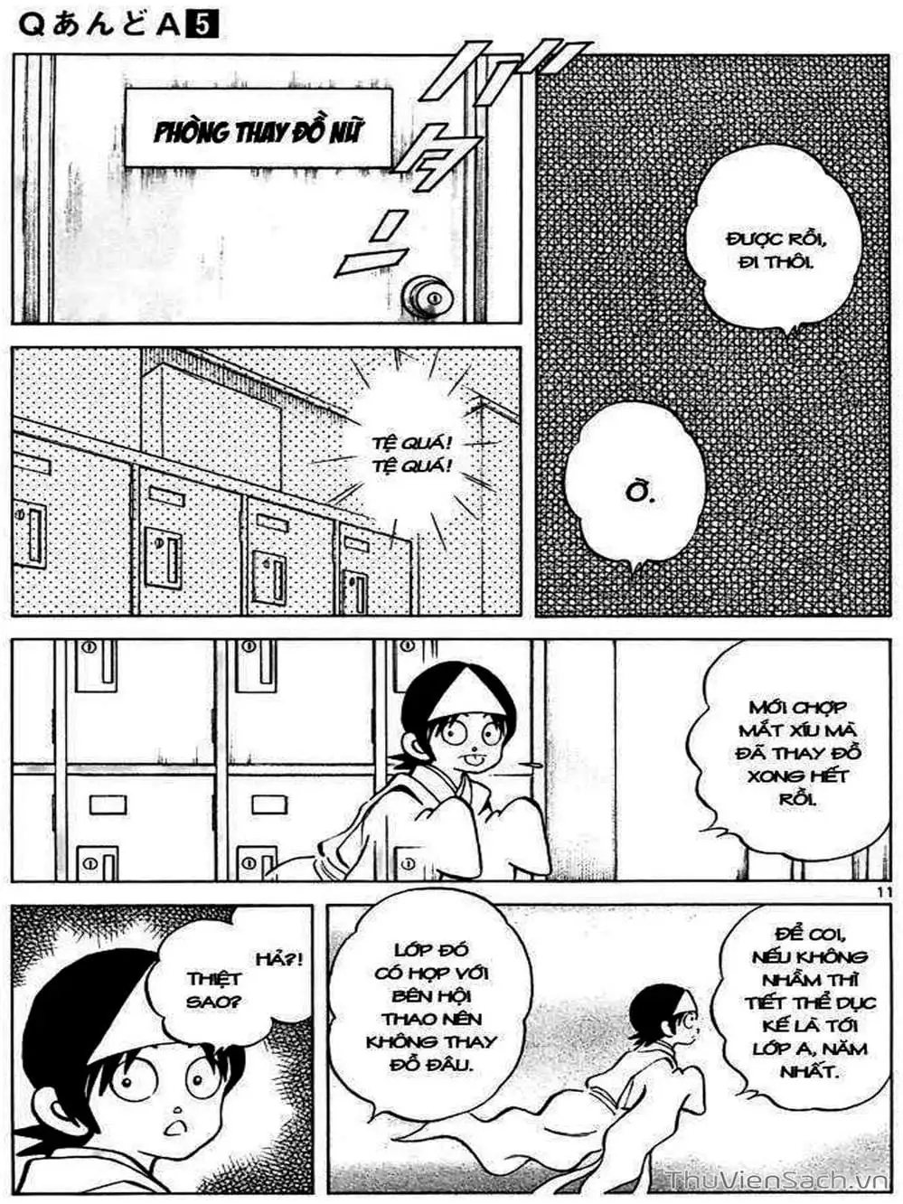Truyện Tranh Q Và A - Q And A trang 7
