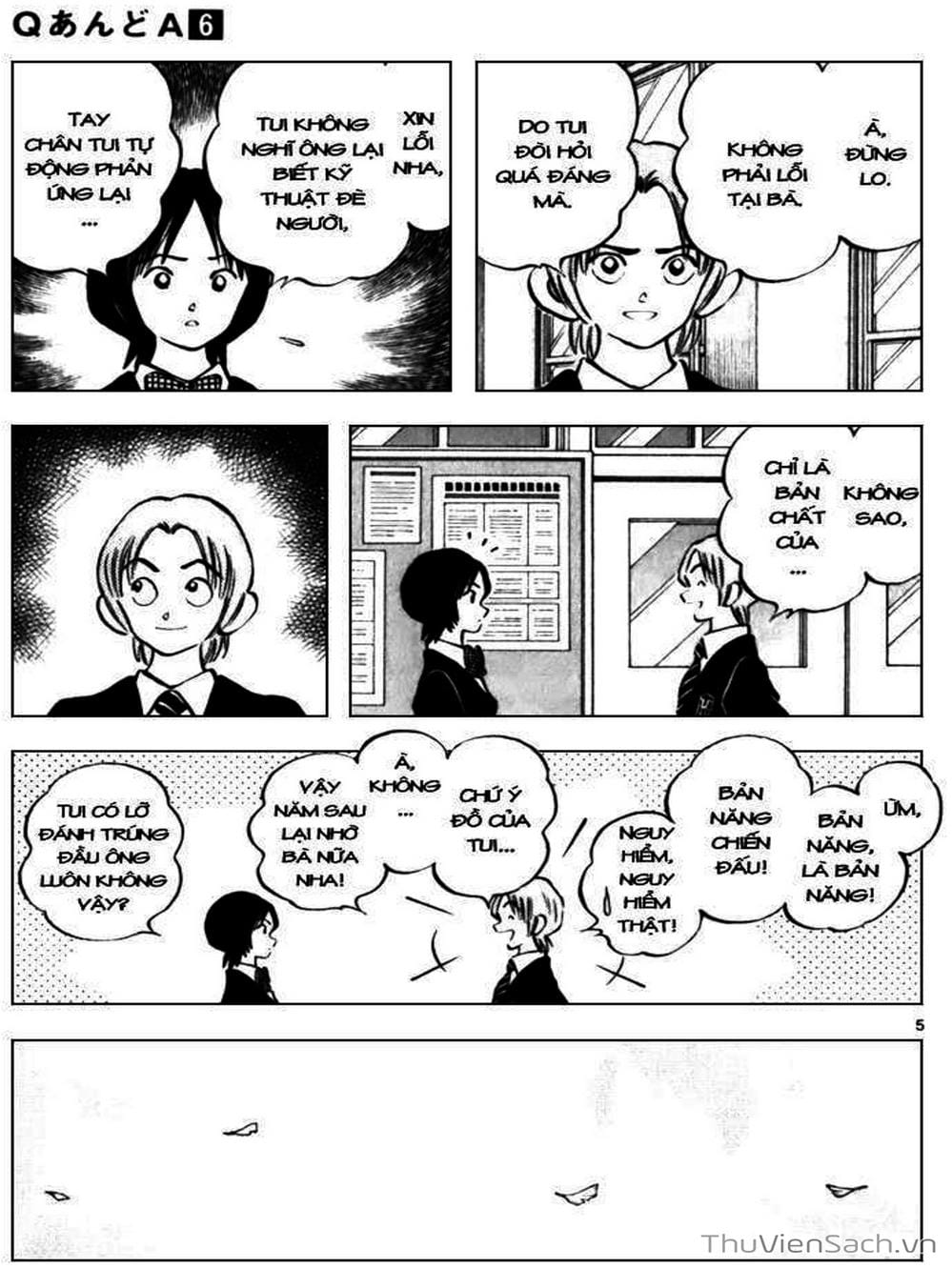 Truyện Tranh Q Và A - Q And A trang 7