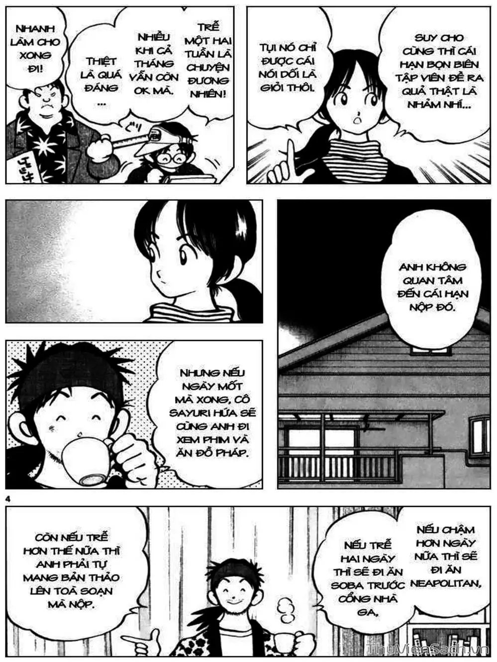 Truyện Tranh Q Và A - Q And A trang 7