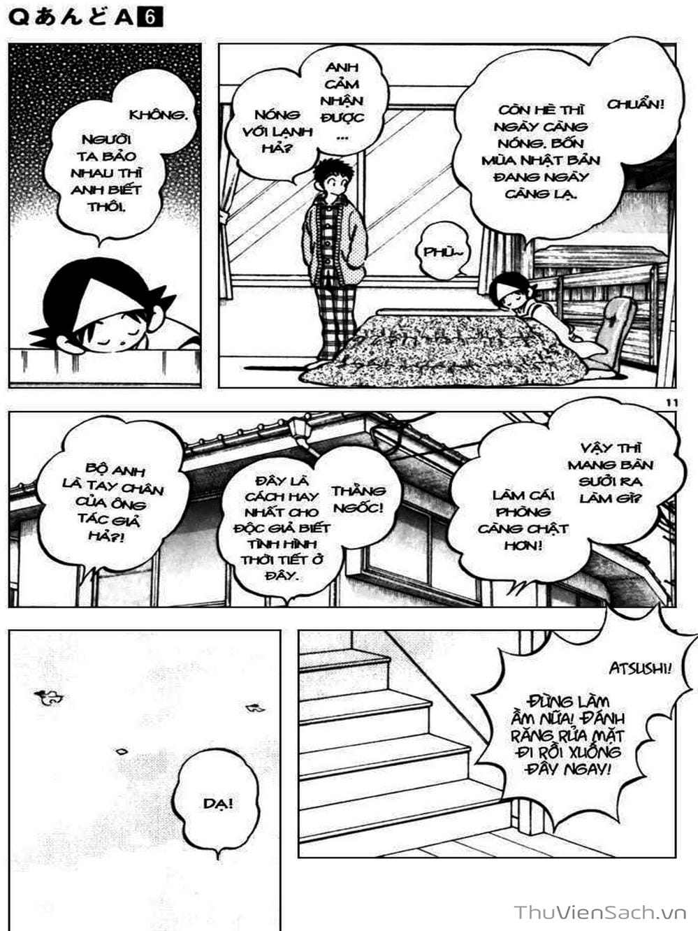 Truyện Tranh Q Và A - Q And A trang 7