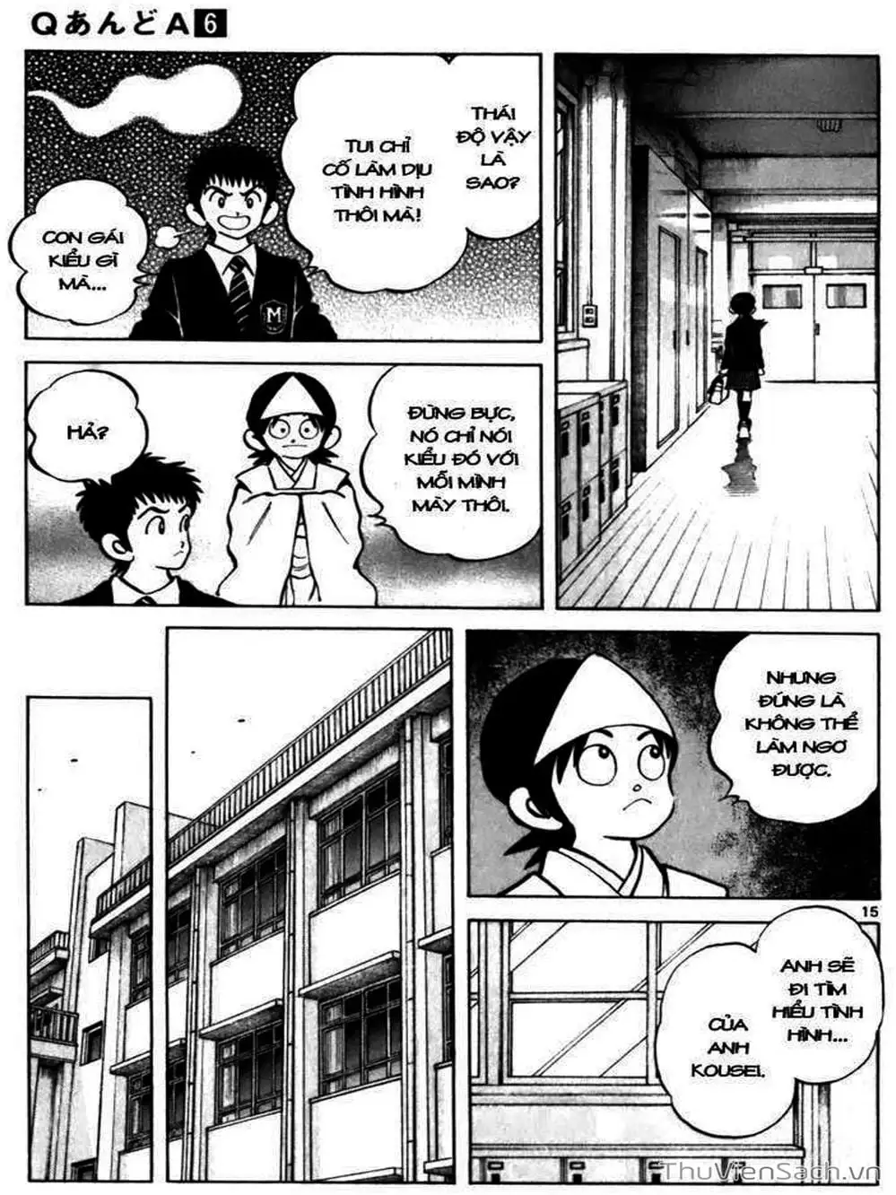 Truyện Tranh Q Và A - Q And A trang 7