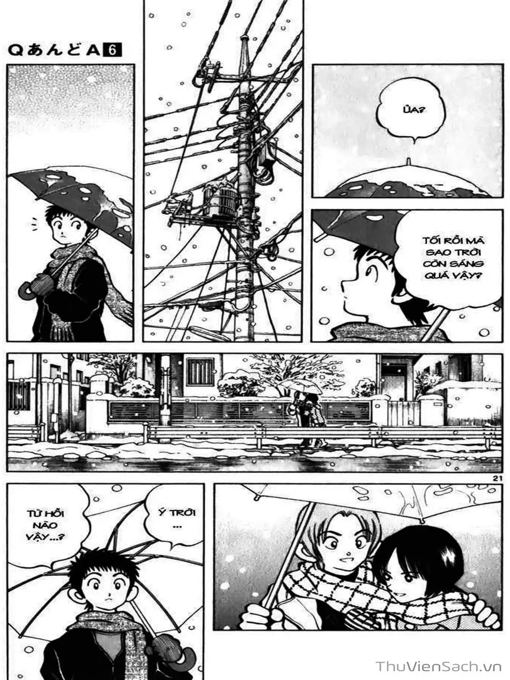 Truyện Tranh Q Và A - Q And A trang 7