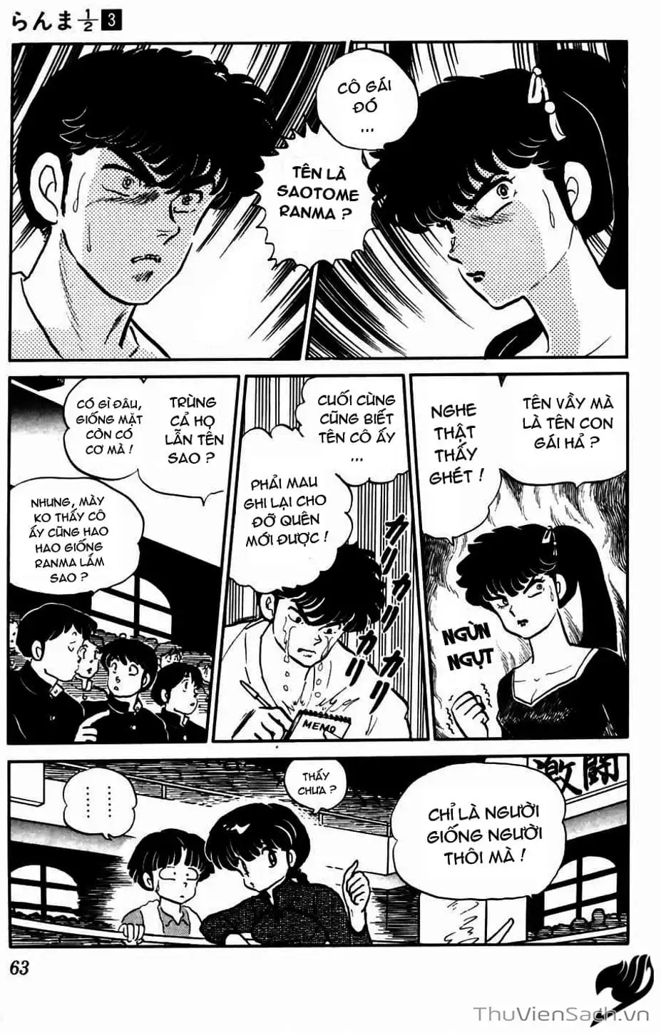 Truyện Tranh Một Nửa Ranma trang 4