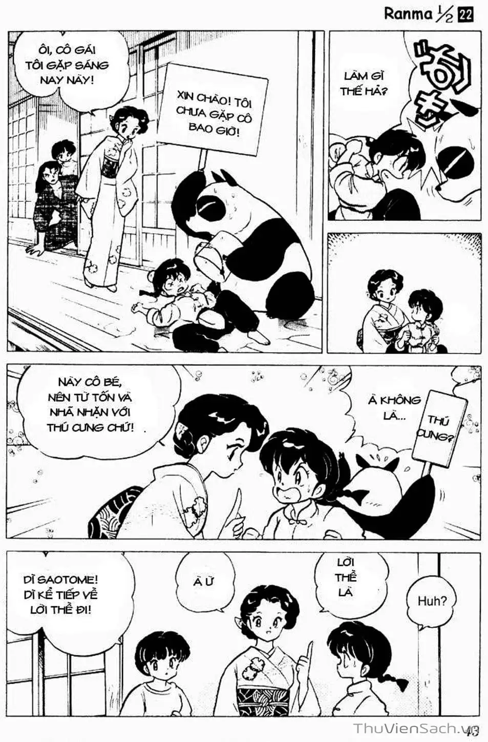 Truyện Tranh Một Nửa Ranma trang 4