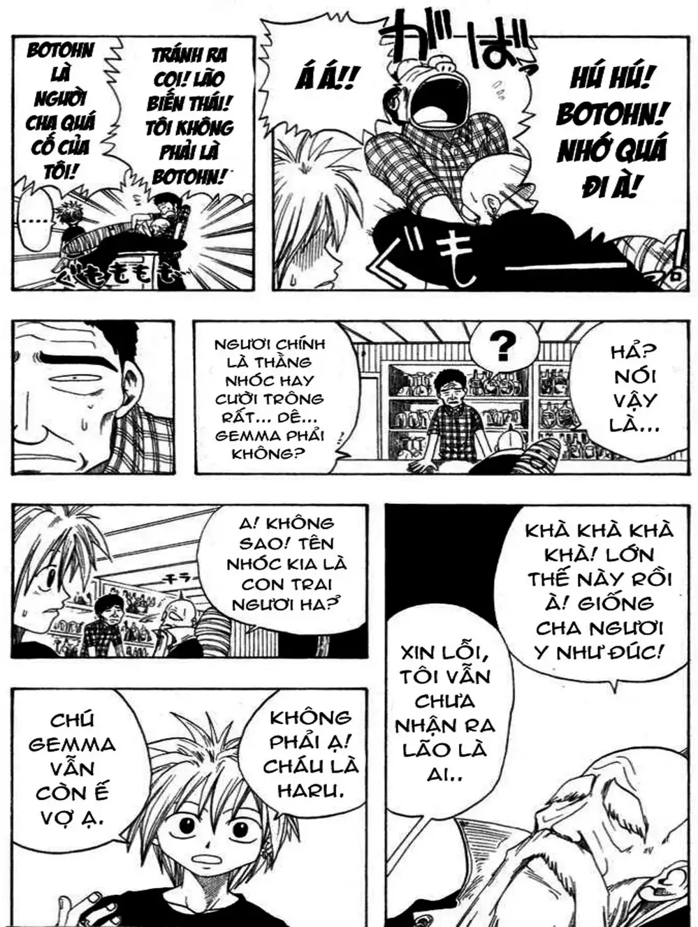 Truyện Tranh Thánh Thạch Rave - Rave Master trang 8