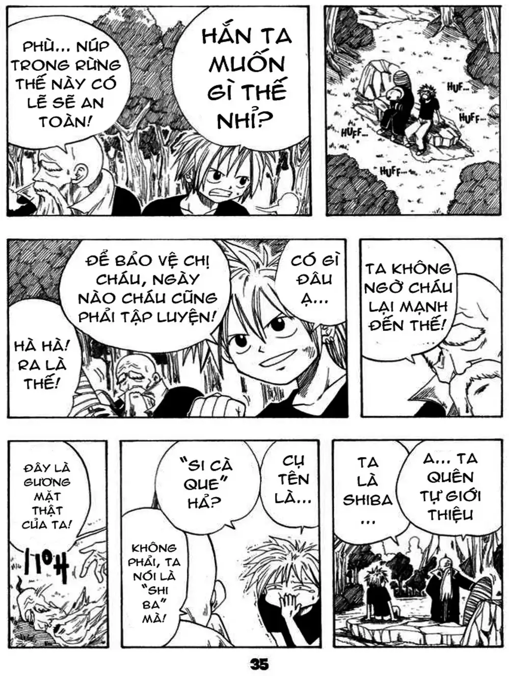 Truyện Tranh Thánh Thạch Rave - Rave Master trang 8