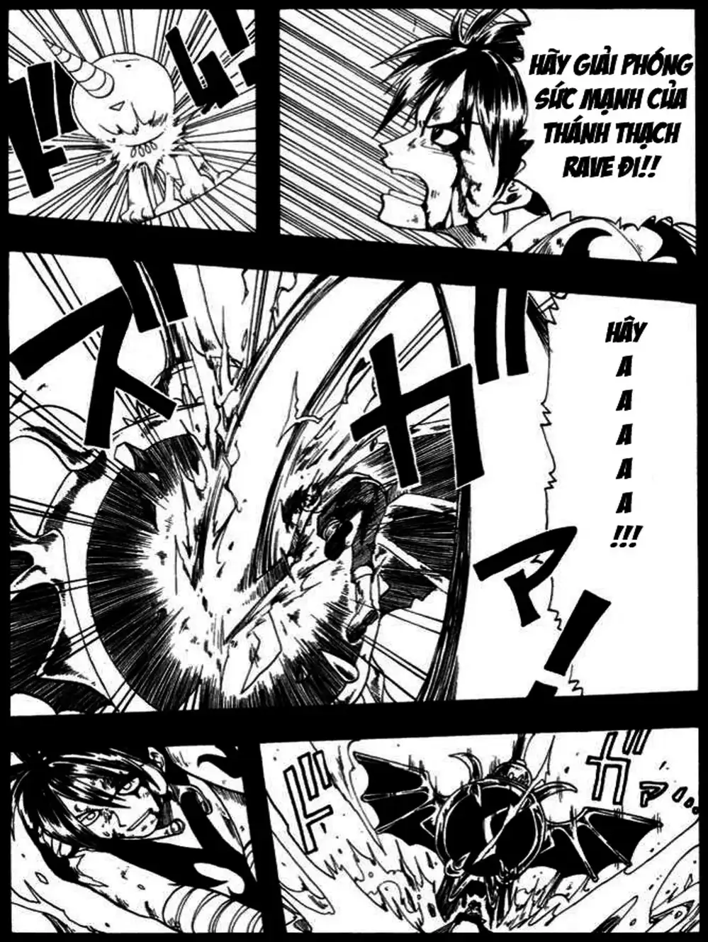 Truyện Tranh Thánh Thạch Rave - Rave Master trang 8