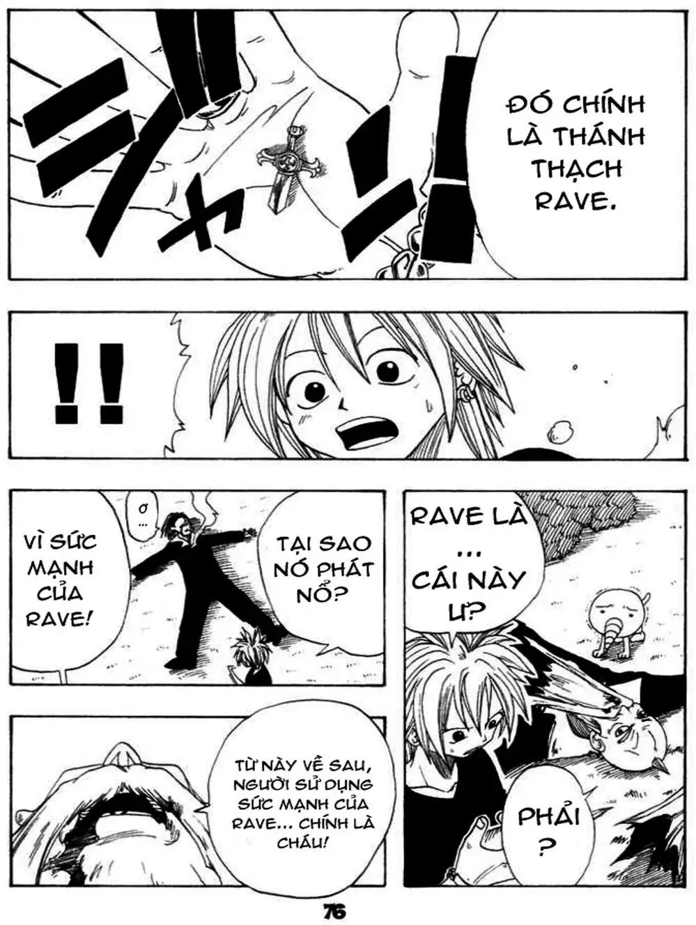 Truyện Tranh Thánh Thạch Rave - Rave Master trang 8