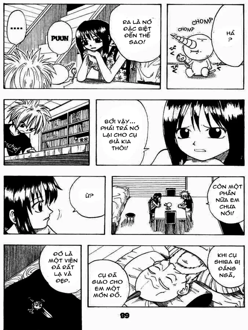 Truyện Tranh Thánh Thạch Rave - Rave Master trang 8