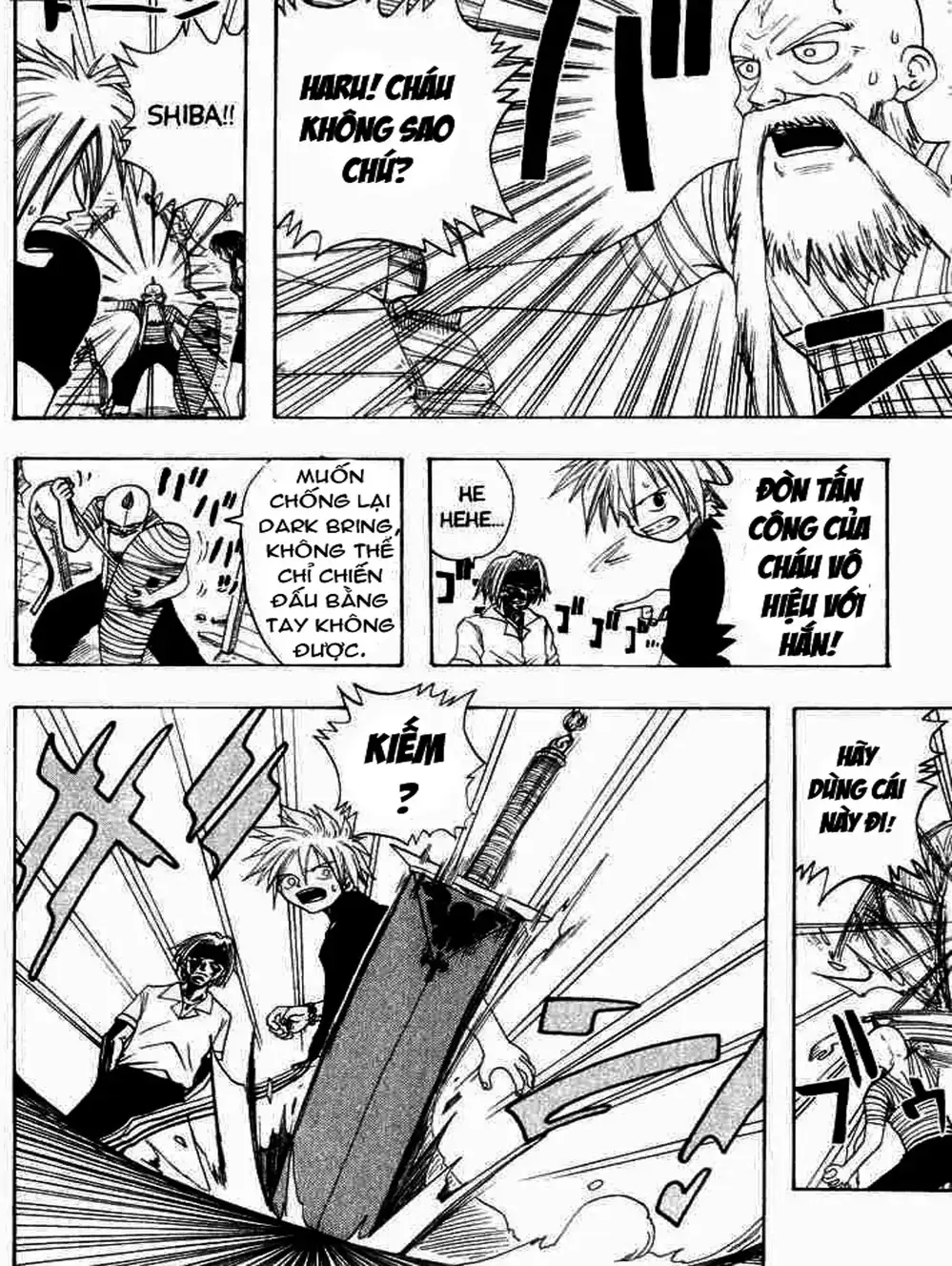 Truyện Tranh Thánh Thạch Rave - Rave Master trang 8