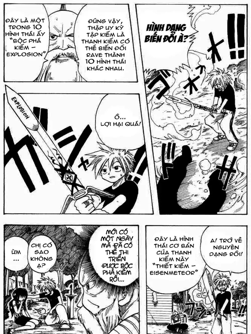 Truyện Tranh Thánh Thạch Rave - Rave Master trang 8