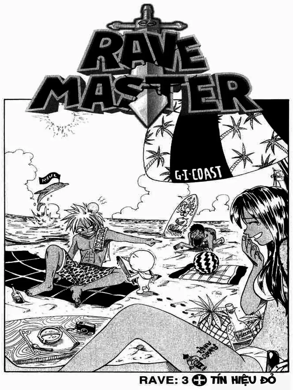 Truyện Tranh Thánh Thạch Rave - Rave Master trang 8