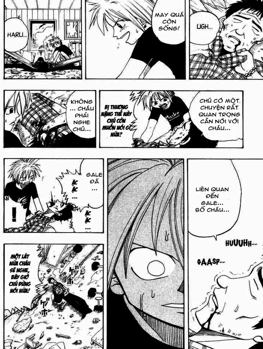 Truyện Tranh Thánh Thạch Rave - Rave Master trang 8